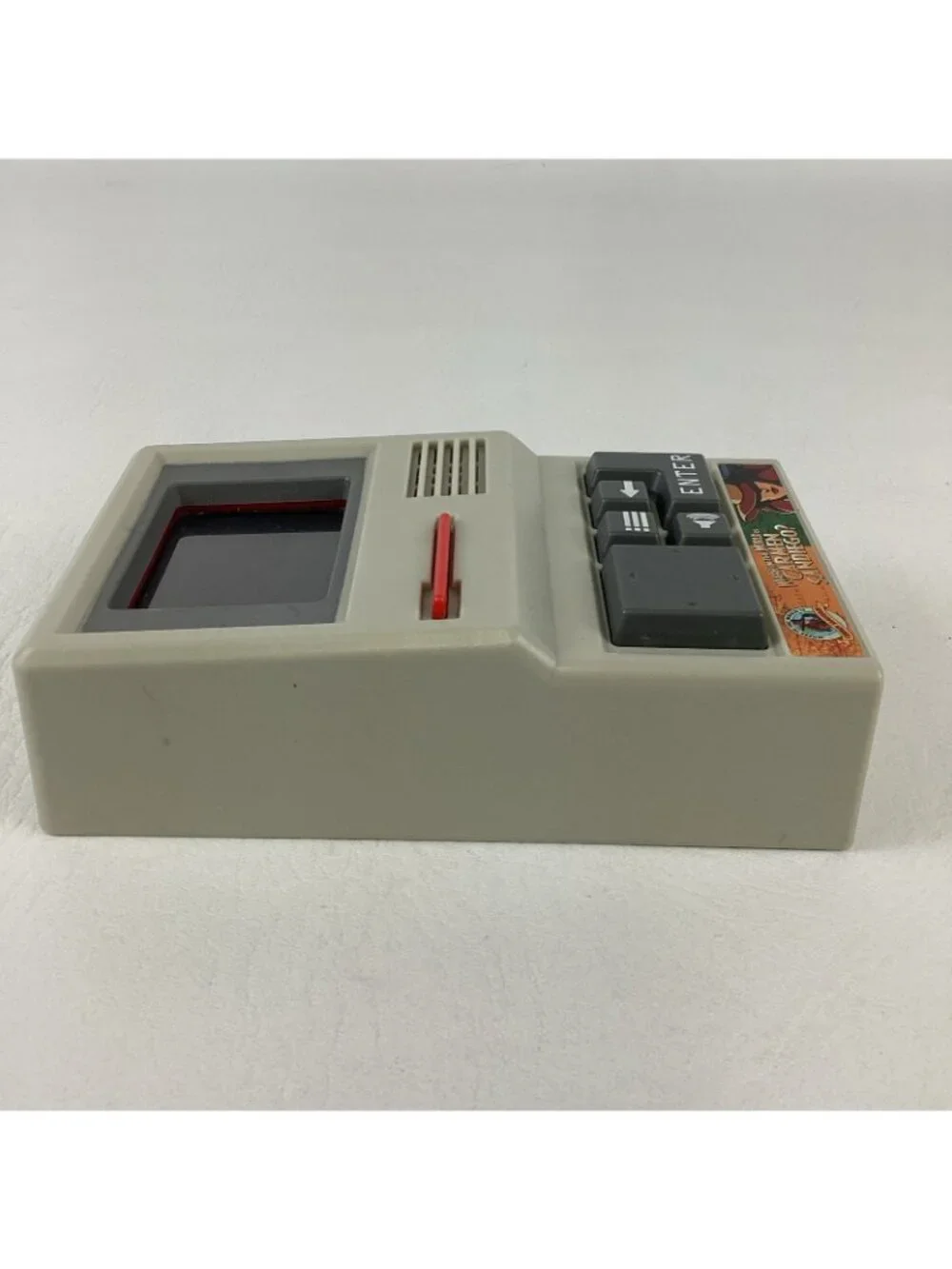 Where In The World Is Carmen Sandiego Handheld Electronic Game Retro Arcade Toy